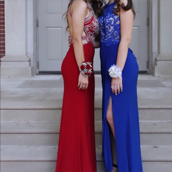 Red Prom Dress - Picture 2 of 3